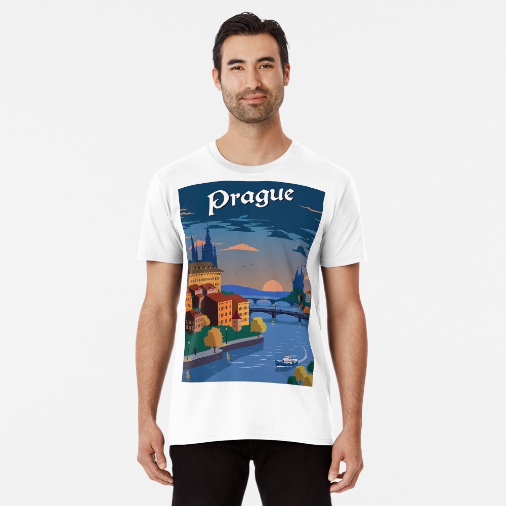 Aperçu de l'œuvre T-shirt premium créée et vendue par digitalvintage.