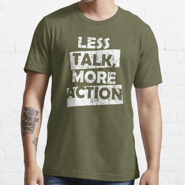 Less Talk More Fishing Apparel T-Shirt : Clothing, Shoes & Jewelry 