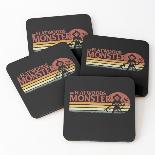 Item preview, The Flatwoods Monster Retro Stripes - Vintage Braxton County, WV Cryptid Gift designed and sold by NatIntrovertSoc.
