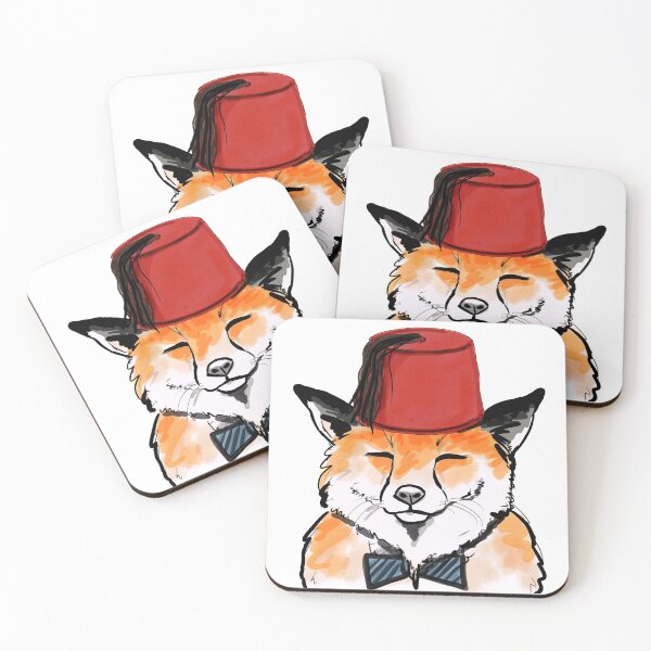 Artikelvorschau, Foxy Fez entworfen und verkauft von KitCatCards.