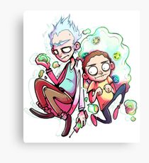 Rick and Morty Metal Print