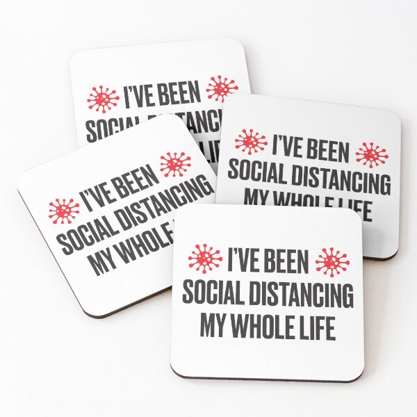Item preview, Social Distancing designed and sold by fullgrownham.