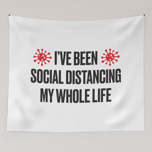 Item preview, Social Distancing designed and sold by fullgrownham.