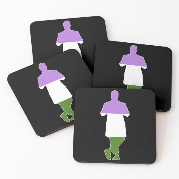 Item preview, The Master Silhouette - Genderqueer (White Frame) designed and sold by gallifreystede.