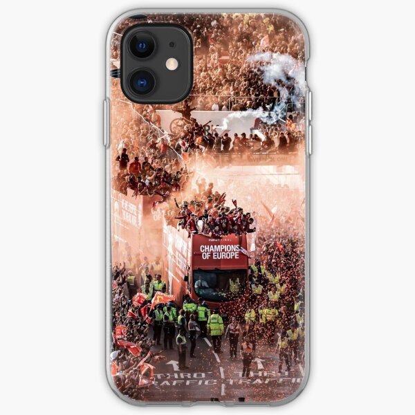 Liverpool FC Champions of Europe Parade iPhone Soft Case