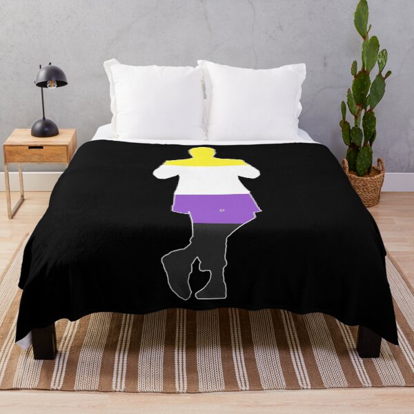 Item preview, The Master Silhouette - Non-Binary (White Frame) designed and sold by gallifreystede.