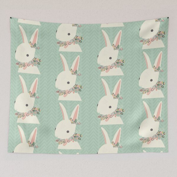 Item preview, Boho Bunny Woodland Nursery designed and sold by Heather Rosas.
