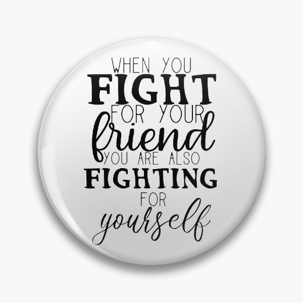 Item preview, HTTYD-Inspired "Fight For Your Friend" designed and sold by mulberrydragon.