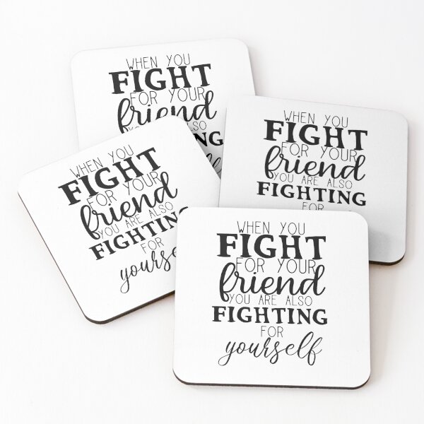 Item preview, HTTYD-Inspired "Fight For Your Friend" designed and sold by mulberrydragon.