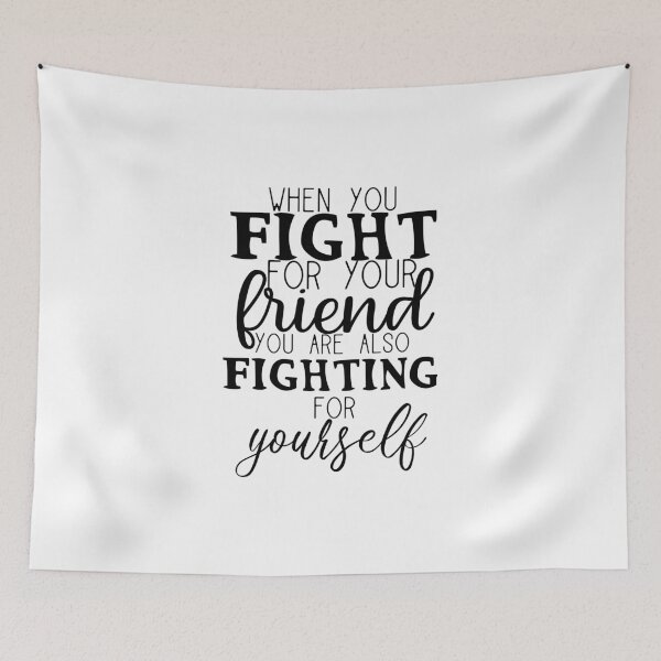 Item preview, HTTYD-Inspired "Fight For Your Friend" designed and sold by mulberrydragon.