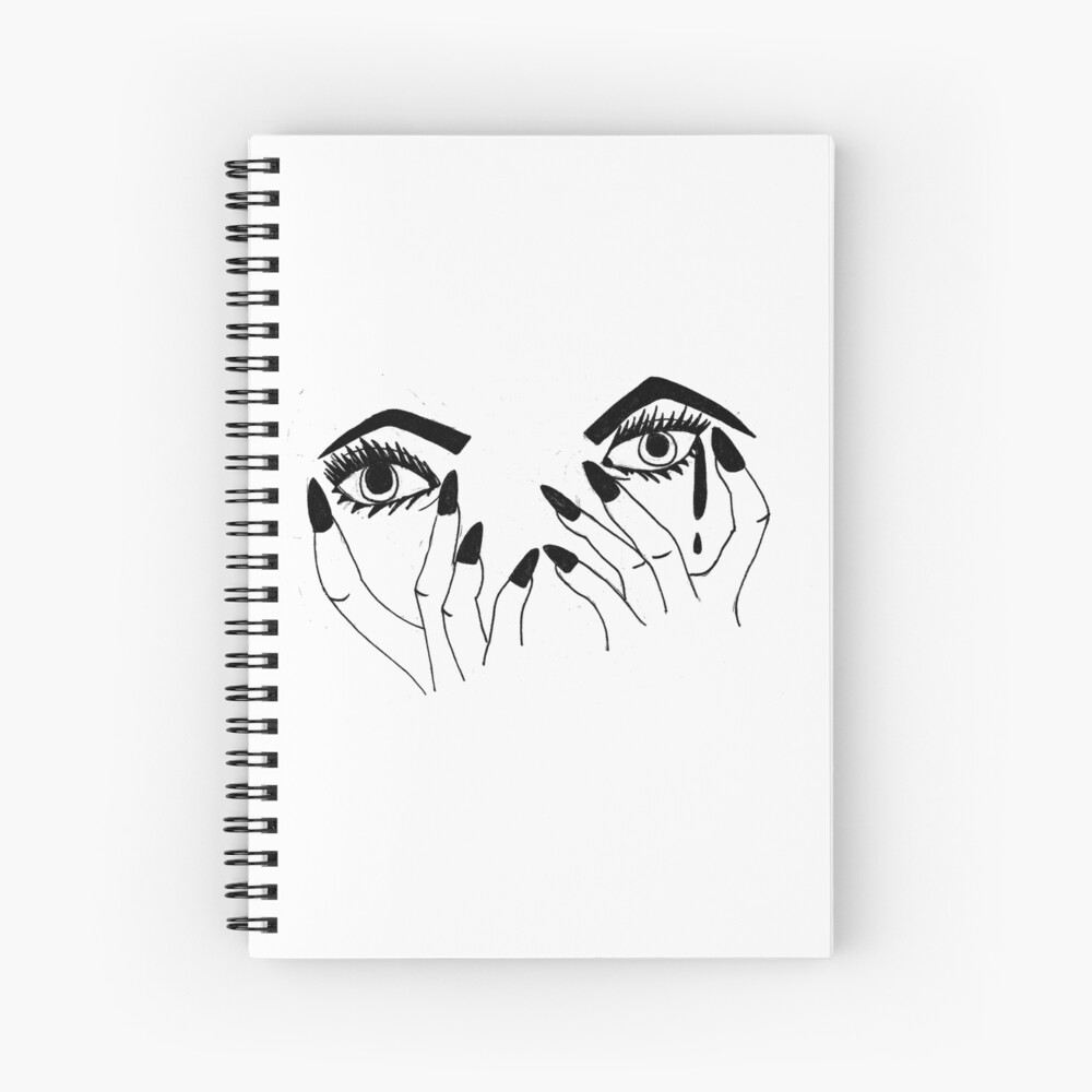 👧 A Drawing Of A Sad Girl, My New Note Book, & More! 📙