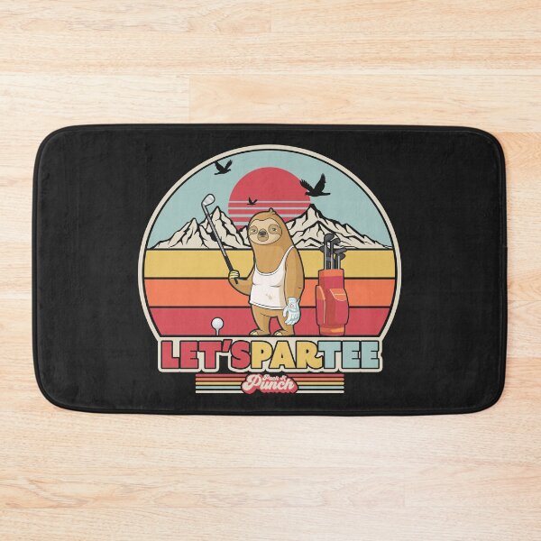 Item preview, Funny Golf Sloth Design. Retro Style, Let's Par Tee Product designed and sold by PackAPunch.