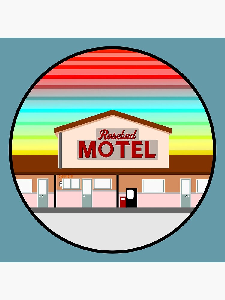 "ROSEBUD MOTEL SCHITT'S CREEK" Coasters (Set of 4) for Sale by
