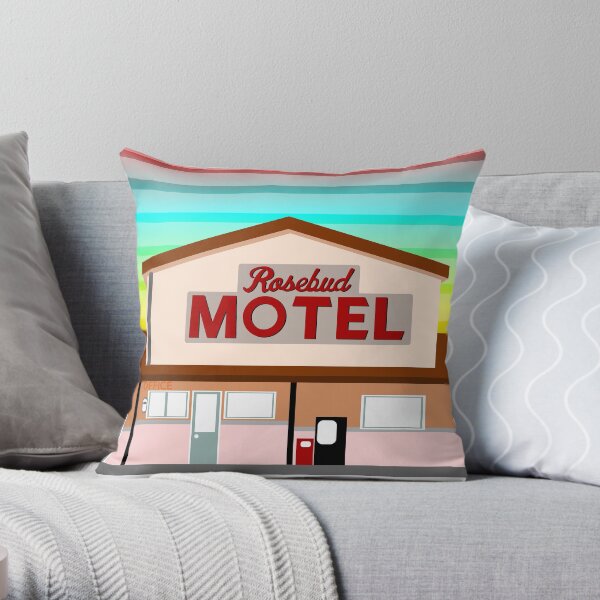 ROSEBUD MOTEL SCHITT'S CREEK Throw Pillow