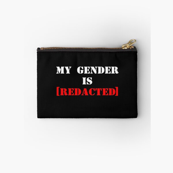 Item preview, My Gender Is [REDACTED] designed and sold by Cardstock Crow.