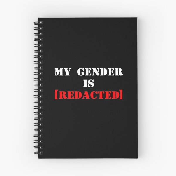 Item preview, My Gender Is [REDACTED] designed and sold by Cardstock Crow.