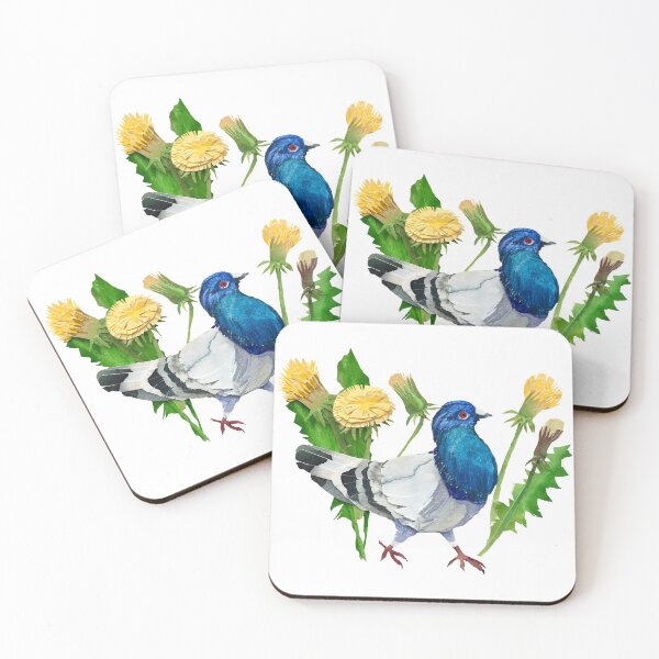 Item preview, Dandelion Pigeon designed and sold by SarahSnippets.