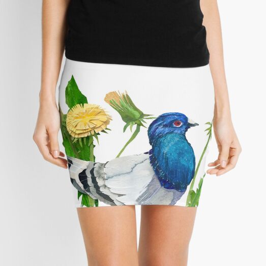 Dandelion Pigeon Mini Skirt
