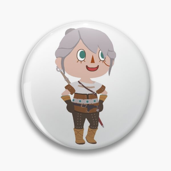 Artikelvorschau, Ciri Villager - Animal Crossing Hexer Crossover entworfen und verkauft von jessabellerina.