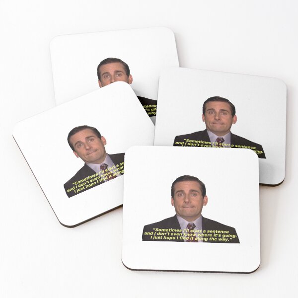 Item preview, Michael Scott "Find a sentence" Quote designed and sold by cobyc10916.