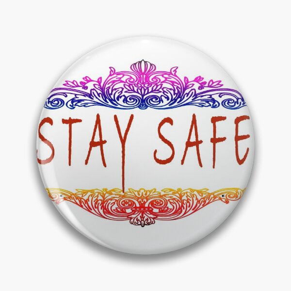 Item preview, stay safe people designed and sold by lamiabent.