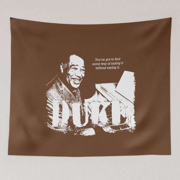 Aperçu de l'œuvre Jazz Wisdom of Duke Ellington (1 couleur) créée et vendue par bauwau-design.