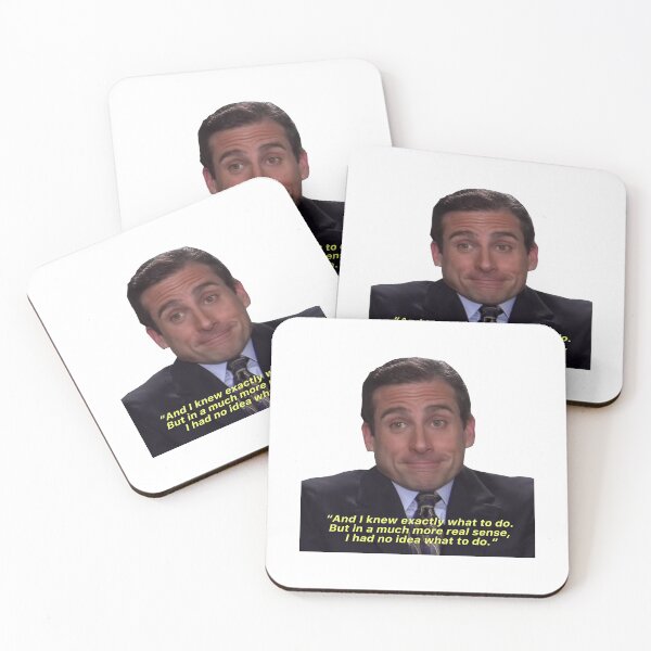 Item preview, Michael Scott "No Idea" Quote  designed and sold by cobyc10916.