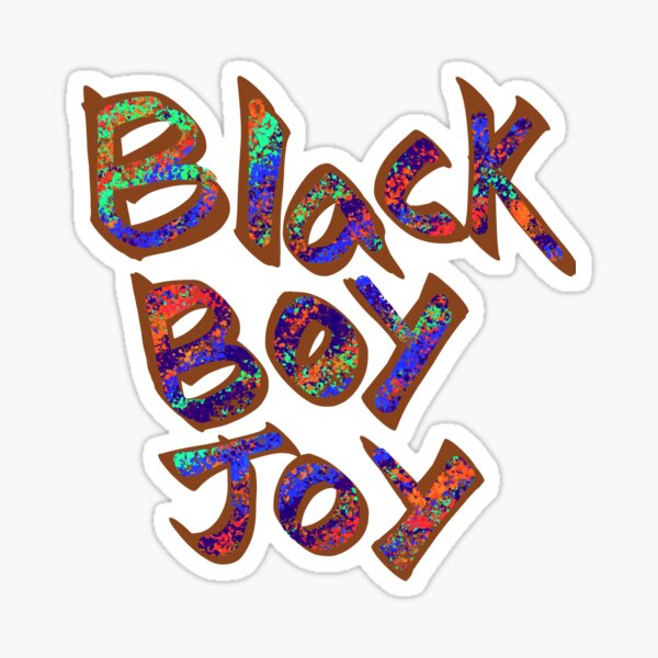Download Black Boy Joy Stickers Redbubble