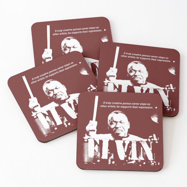 Item preview, Jazz Wisdom of Elvin Jones (1-color) designed and sold by bauwau-design.
