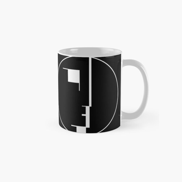Siegel des Staatlichen Bauhauses, entworfen von Oskar Schlemmer Tasse (Standard)