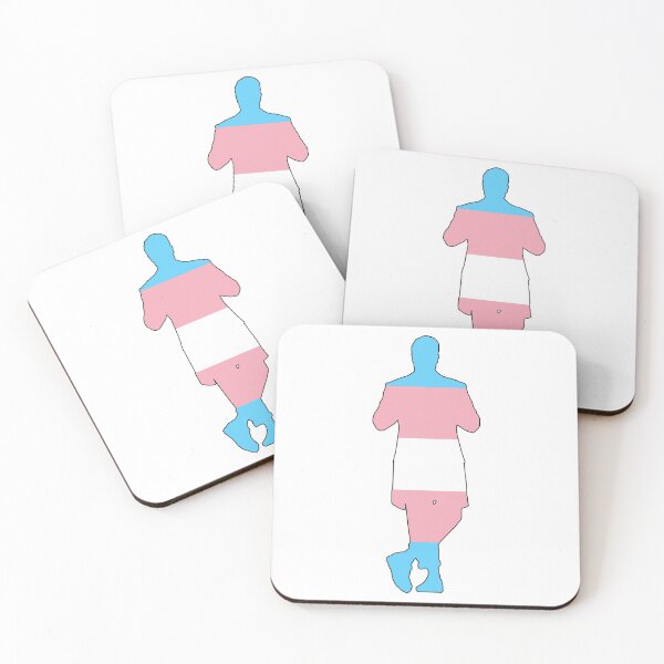 Item preview, The Master Silhouette - Transgender (Black Frame) designed and sold by gallifreystede.