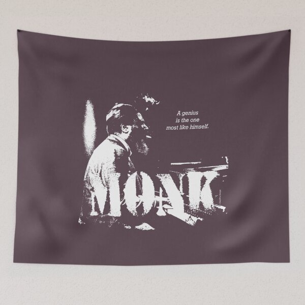 Item preview, Jazz Wisdom of Thelonious Monk (1-color) designed and sold by bauwau-design.