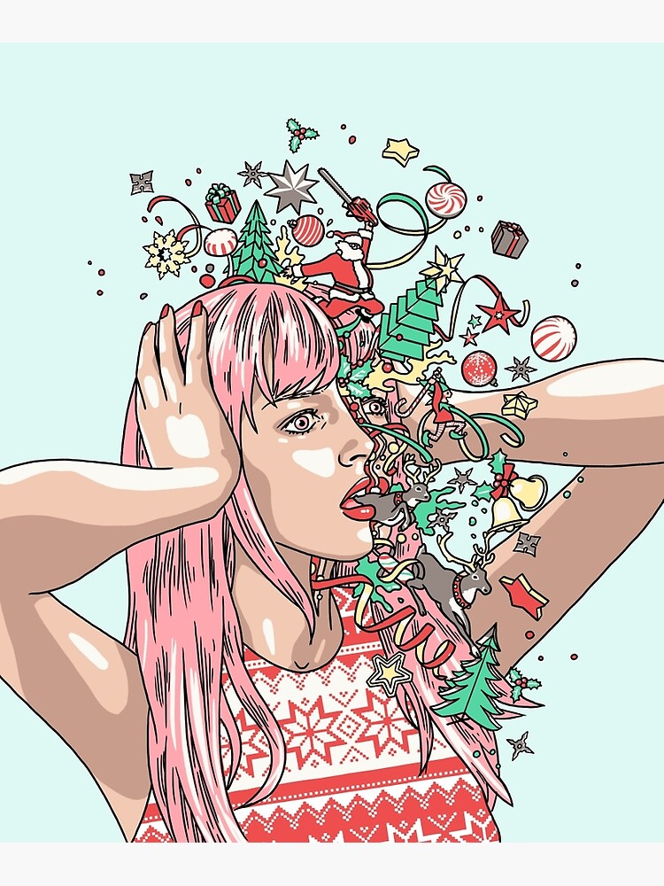 Thumbnail 7 of 7, Framed Art Print, Merry X-Mess! designed and sold by rossmurray.