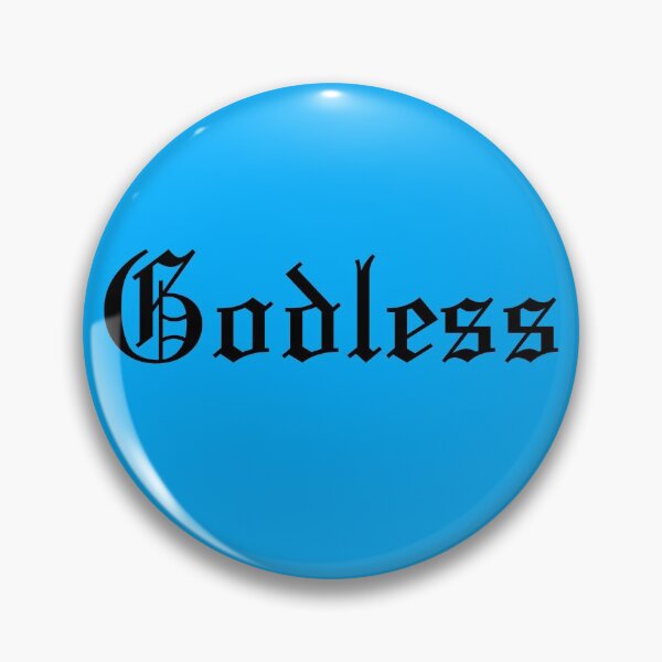 Item preview, Godless - Black Text designed and sold by CRHerrera.