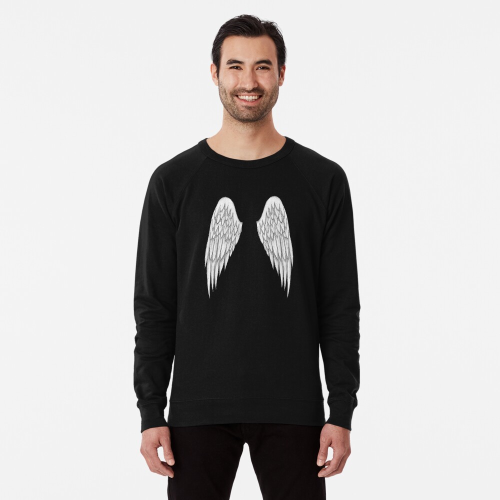Sweater with wings discount on the back