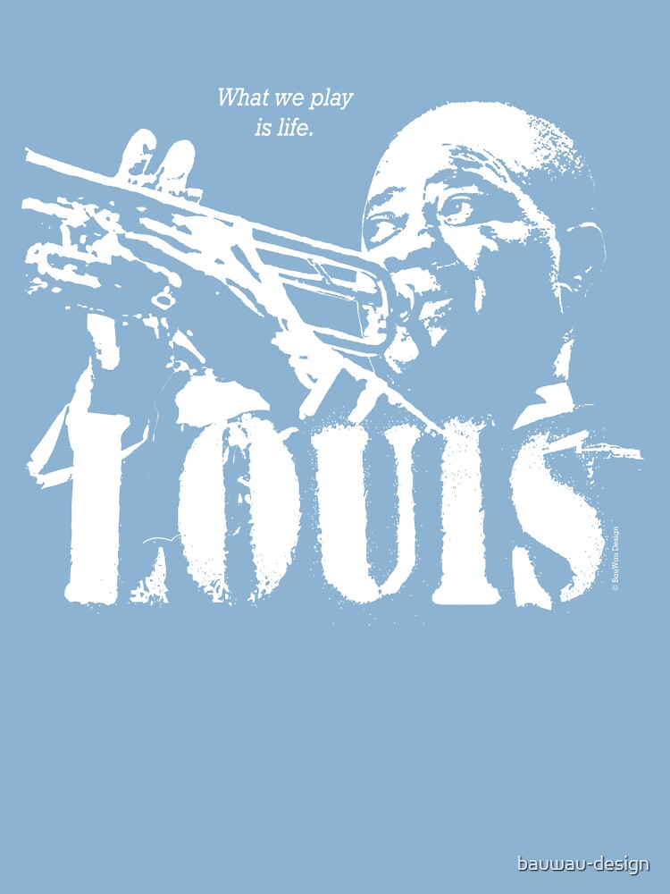 Louis Armstrong Jazz Wisdom Short-Sleeve Unisex T-Shirt (1-color