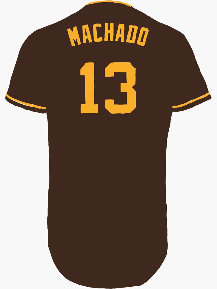 Manny Machado Jersey Sticker for Sale by athleteart20 Redbubble