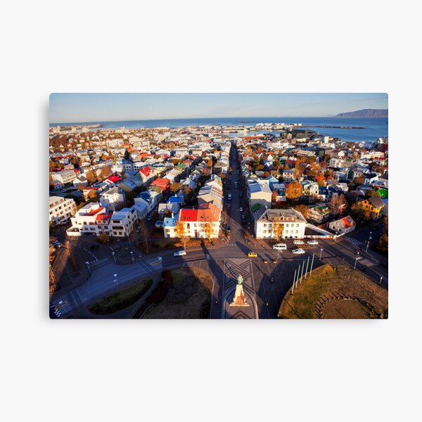 Reykjavík Canvas Print