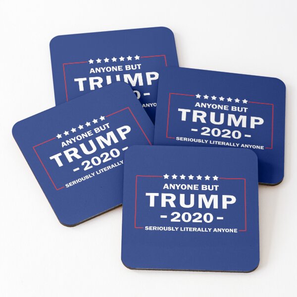 Item preview, Literally Anyone But Trump 2020 Election Funny Anti-Trump Design designed and sold by trendyzcom.
