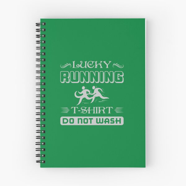 Item preview, Lucky Running T-Shirt Do Not Wash - Running Quotes - Green, Pink, Blue, Black, White - Marathoner Gift, Runner's Gift, Running Gift designed and sold by RaceRunnerz-.