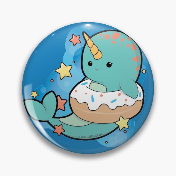 Item preview, Nellie The Narwhal designed and sold by LuxCups.