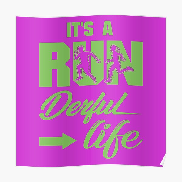 Motivational 614 Photo Running Quote Poster Work Hard Inspiration Sport Passion 