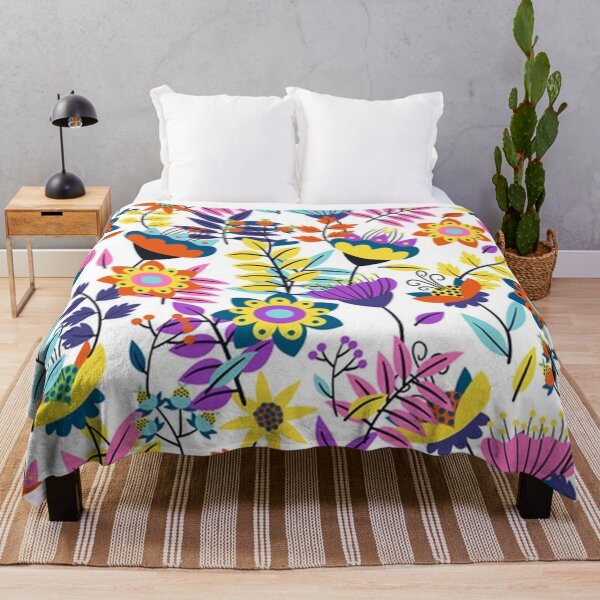 Item preview, Cute and Colorful Retro Floral designed and sold by pugmom4.
