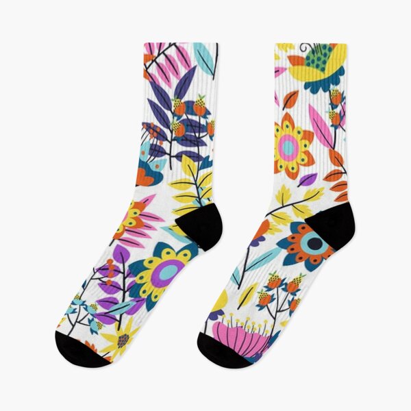 Artikelvorschau, Niedliche und bunte Retro Blumen entworfen und verkauft von pugmom4.