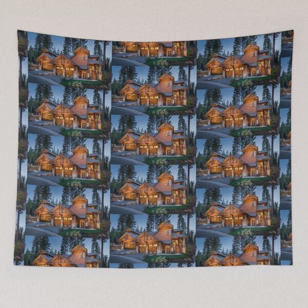 Item preview, log cabin designed and sold by AlfordsStore.