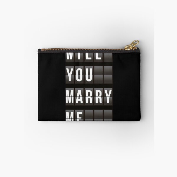Item preview, Will you marry me Airport style Letters designed and sold by mattpanta.
