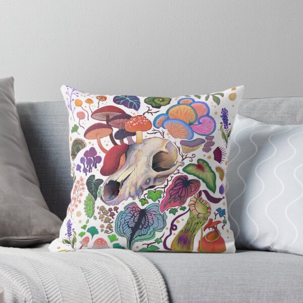 Item preview, Skull Sprouts Print designed and sold by SpookyPeach.
