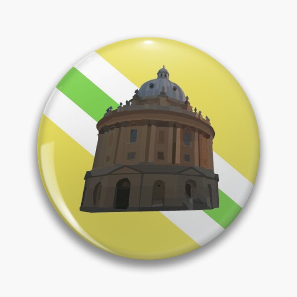Item preview, Radcliffe Camera - retro stripes (lime green, yellow and white) designed and sold by JArmers.