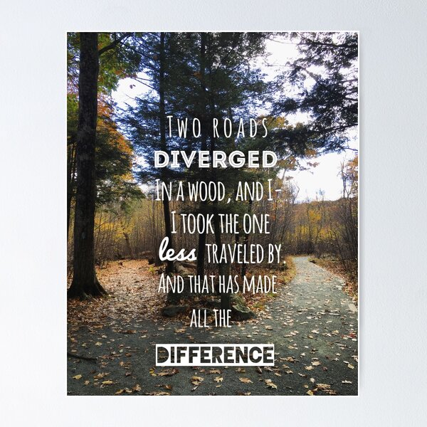 Item preview, Road less traveled designed and sold by AmandaWardrop.