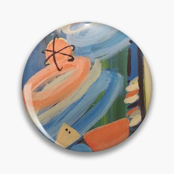 Item preview, Orange and Green  designed and sold by Donna Werling Art.
